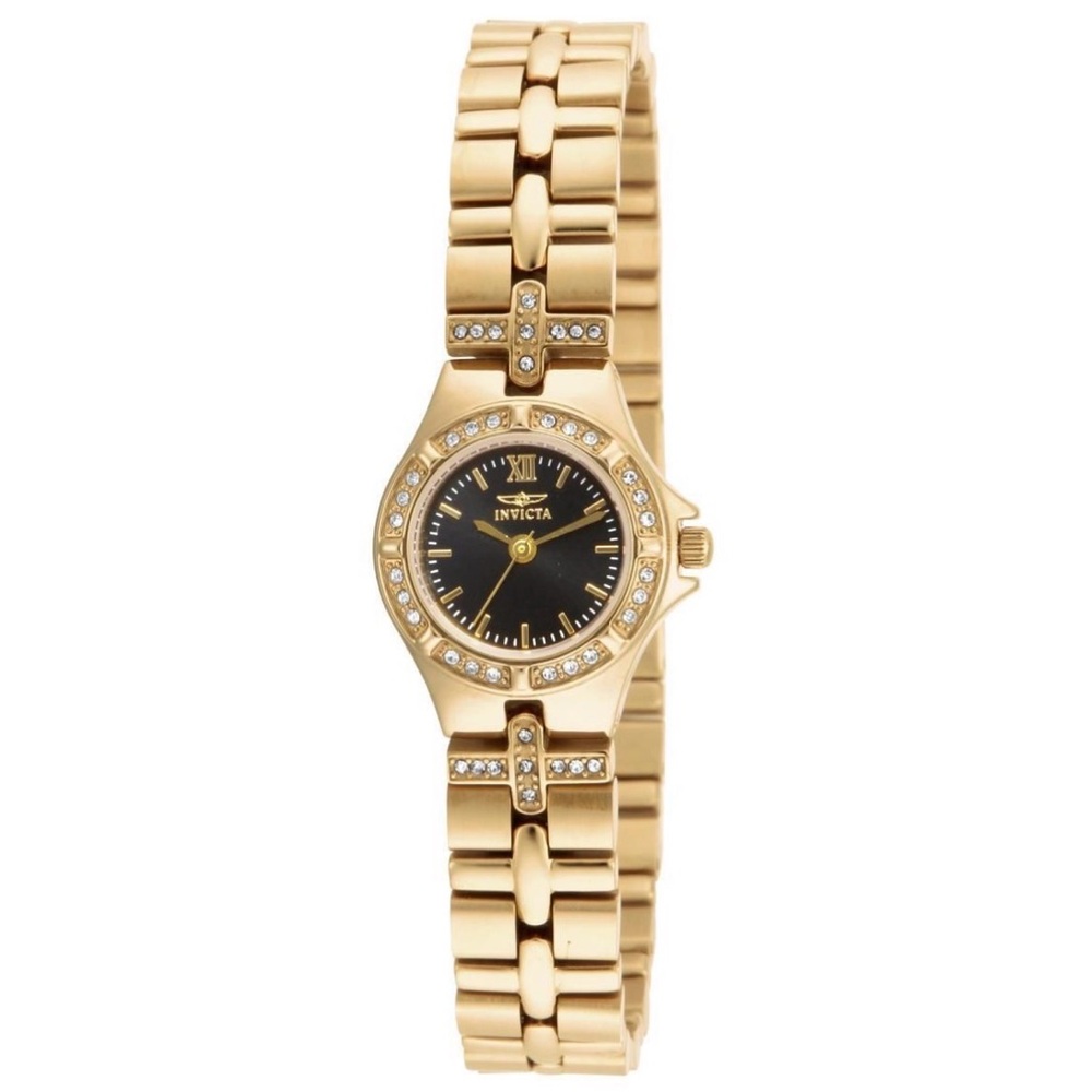Invicta Wildflower Swiss Ronda 763 Caliber Women's Watch - 21.5mm, Gold (17065)